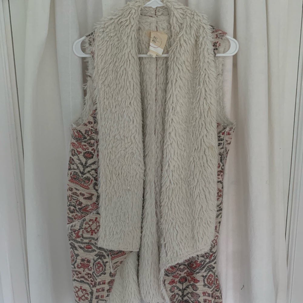 Anthropologie Hei Hei Sherpa Vest